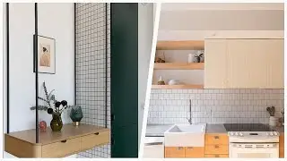 75 Mid-sized Kitchen With Tile Countertops Design Ideas You'll Love 🔴