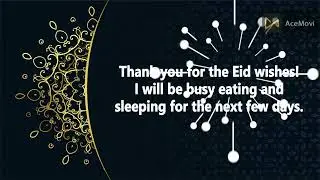 Creative Eid Mubarak Reply Messages to Make Your Loved Ones Smile