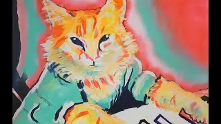 Keyboard Cat Art Livestreams with Charlie!