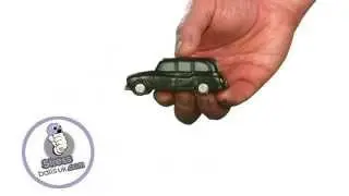 Taxi Black Cab Shaped Stress Ball