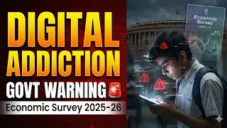 Is Your Phone Killing You? 😱 Government's BIG Warning! | Economic Survey 2026