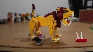 Lego Build Wild Lion 3 in 1 Set 31112
