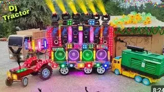DIY Mini Dj Truck At-Home | Dj Gadi Kese Banaya | Diy Loading DJ Light Toy Making Dj Science project