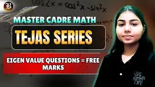 Master Cadre maths | Topic : Eigen Values | Full concepts + PYQs | Bansal Academy | Simran ma'am |
