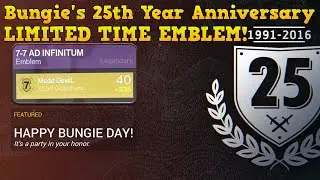 Destiny | LIMITED TIME ONLY!!! - EXCLUSIVE EMBLEM [HD]