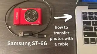 Как перенести фотографии с фотоаппарата Samsung ST-66 на компьютер