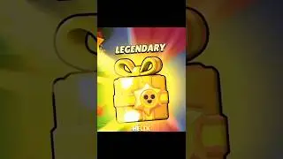 The BEST LEGENDARY PRESENT Opening? #brawlstars #brawlstarsshorts #keşfet