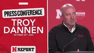 Nebraska Athletic Director Troy Dannen | Matt Rhule Contract Extension (10/30/25)