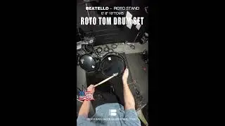 Add These 3 Drums to Your Kit! (Beatello Roto Tom Set Review) #drums#rotodrum