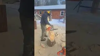 CreationDust777 is live! Carving a Tabletop bear start to finish