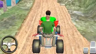 ATV Mountain Bike Taxi Racing Game - ATV Bike Game - Android Gameplay