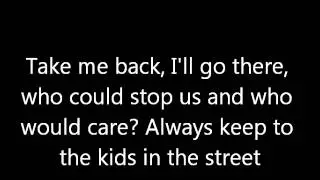 Kids in the Street - The All-American Rejects (lyrics)