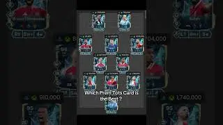 Which Prem Tots Card is the best ? FC 25 Ultimate Team #shorts #fc25 #fifa #premtots #tots #fyp