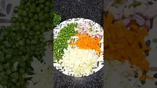 Easy veg fried rice recipe | Chinese fried rice #food #trending #viral