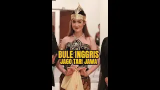 BULE CANTIK PINTAR TARI JAWA KLASIK