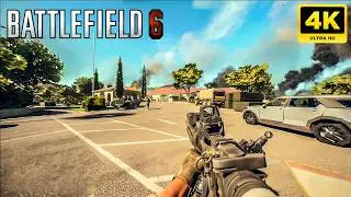 BF6 Multiplayer Gameplay M4A1 FASTEST Weapon | Team Deathmatch 4K No Commentary