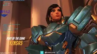 Overwatch Rank 1 Pharah God YZNSA + Pocket Mercy = Easy Win