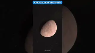 Radio Signal coming from A Exoplanet!👽👽 #space #exoplanet #radiosignal #universe