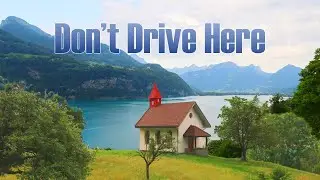 Seerenbach falls Switzerland - Epic Views - Don't drive here!