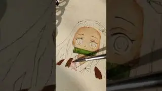 demon slayer #tranding #shorts #subscribe #animedrawing #demonslayer #demon #artist #art  #viral