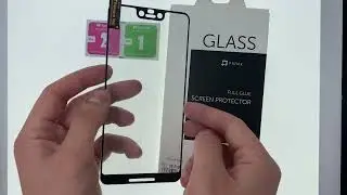 Защитное стекло для Google Pixel 3 XL (0.3 мм, 2.5D), черное I обзор Vibro+