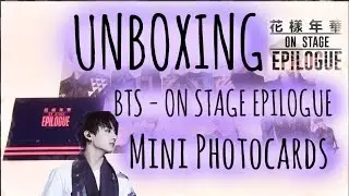 [UNBOXING] BTS 방탄소년단 On Stage Epilogue mini photocards - KPOP HAUL #19