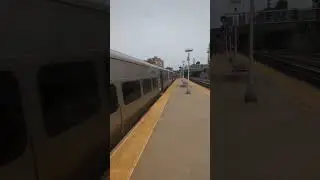 LIRR Train Accelerating Track 2 Woodside
