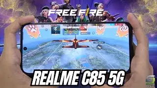 Realme C85 test game Free Fire Mobile | Dimensity 6300
