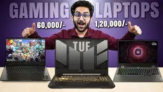 Best Laptops ₹60K-₹120K 💻 Gaming + Productivity | Flipkart Gaming Friday Sale