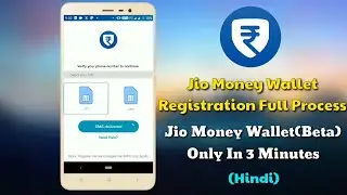 Jio money wallet me registration kaise kare || jio money wallet (beta) app registration process