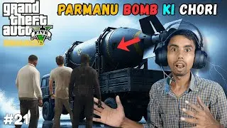 GTA 5: Super secret Bomb Ki Chori 🔥 | Freighter Par Dhamaka 😱