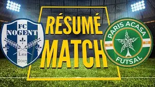 Résumé du match FC Nogent / Paris ACASA Futsal  Foot en salle U9