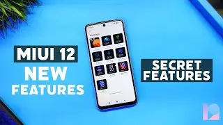 Miui 12 New Control Centre | New Adaptive Notification | Display Size | Miui 12 Hidden Features