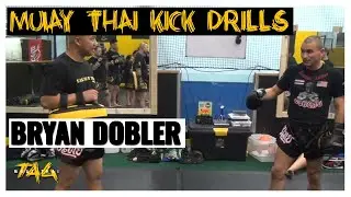 Ajarn Bryan Dobler (Double Dose Muay Thai) &ndash; Kick Drills &ndash; 2 Types