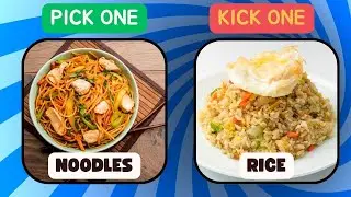 Pick One Kick One: The Ultimate Asian Food Showdown! 🍜🥟🌶️