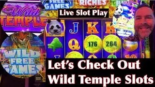Игра в слоты Live и бонусы в Wild Temple (версии Panda и Tiger)