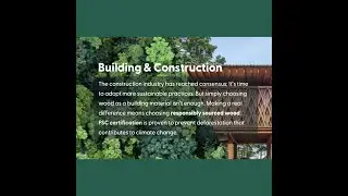 FSC and Construction: Building Sustainably with FSC-certified Wood