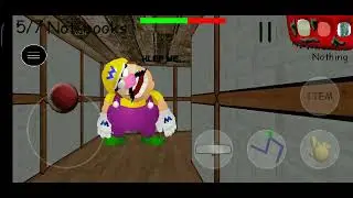Baldi's Basics Mario house of idie 2 NSPC Gameplay