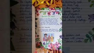 English Sikkim Project File #shorts