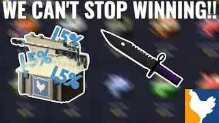 WE CANNOT STOP WINNING! MASSIVE JUICER SESSION ON CHICKEN.GG!