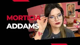 Morticia Addams Makeup Transformation | Iconic Gothic Glam Look for Halloween |homegrownbeauty
