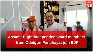Assam: Eight independent ward members from Odalguri Panchayat join BJP