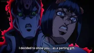 [JOJO] Bruno Bucciarati VS The Boss for the first time