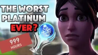 Fortnite Has One Of The Worst Platinum Trophies of All Time
