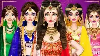 Indian Wedding Stylist | Makeup and Dress up Games || Indian Wedding Salon Game