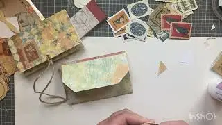 Easy Accordion Folder | Your Creative Studio April 2023 | #yourcreativestudio #junkjournal