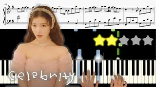 IU (아이유) - Celebrity 🎹 《Piano Tutorial》 ★★☆☆☆