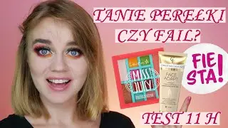 PROMOCJA ROSSMANN - TANIE PEREŁKI CZY FAIL?11h TEST MISS JUICY I CHRISTIAN LAURENT | SKÓRA MIESZANA