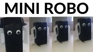 DIY Project | How to make mini robo | Mini bot |  box bot | Walking bot at home