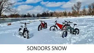 SONDORS LX XS MXS Fold X Snow Day